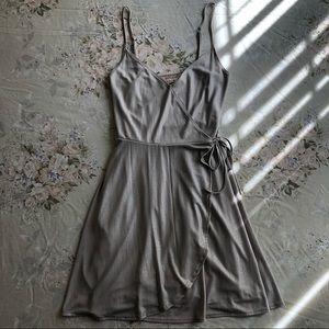 Hollister Shine Wrap Dress